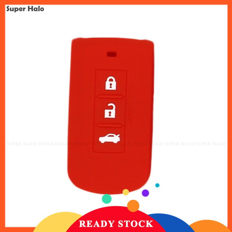 Bao Silicone Bảo Vệ Chìa Khóa từ xa cho Mitsubishi Outlander ASX Attrage Triton