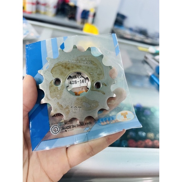 Nhông trước 9Li recto Thái Lan yamaha 13T-16T