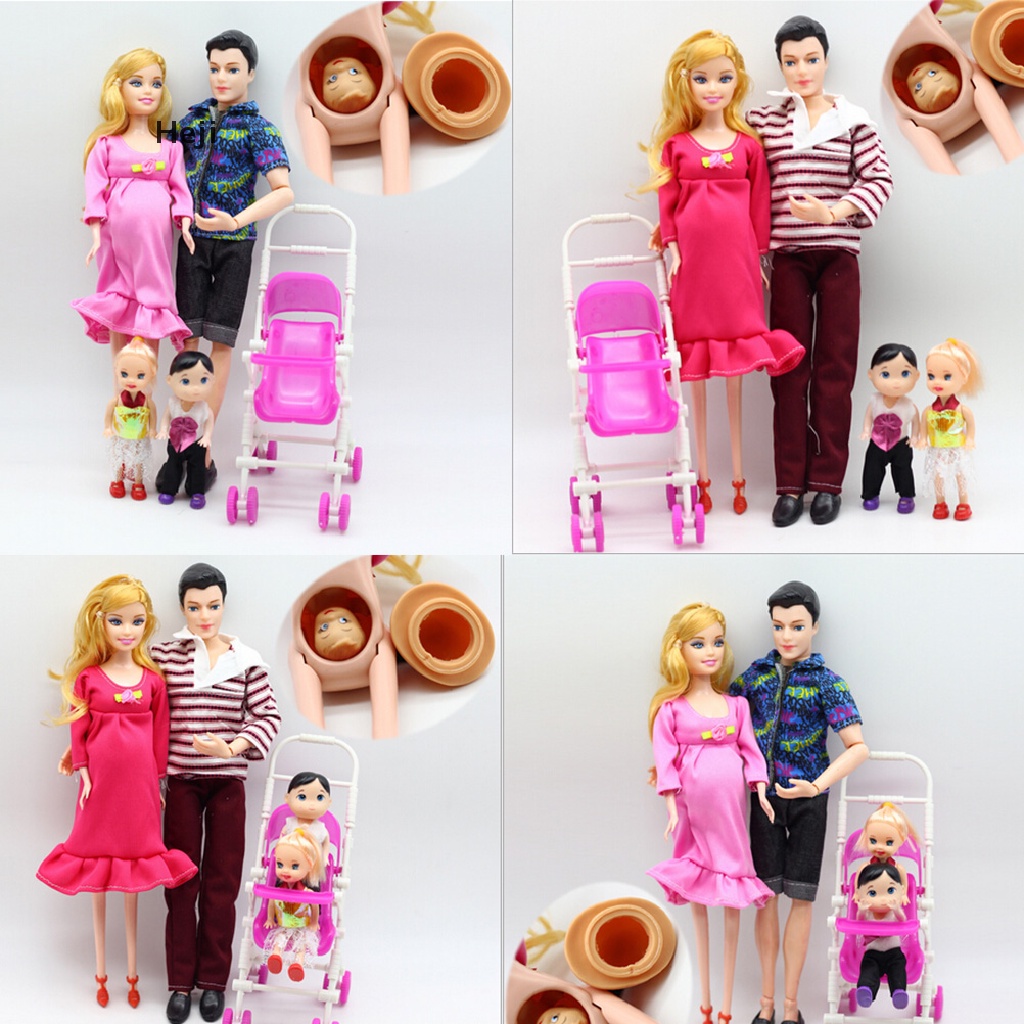Set 6 Búp Bê Mang Thai Dễ Thương