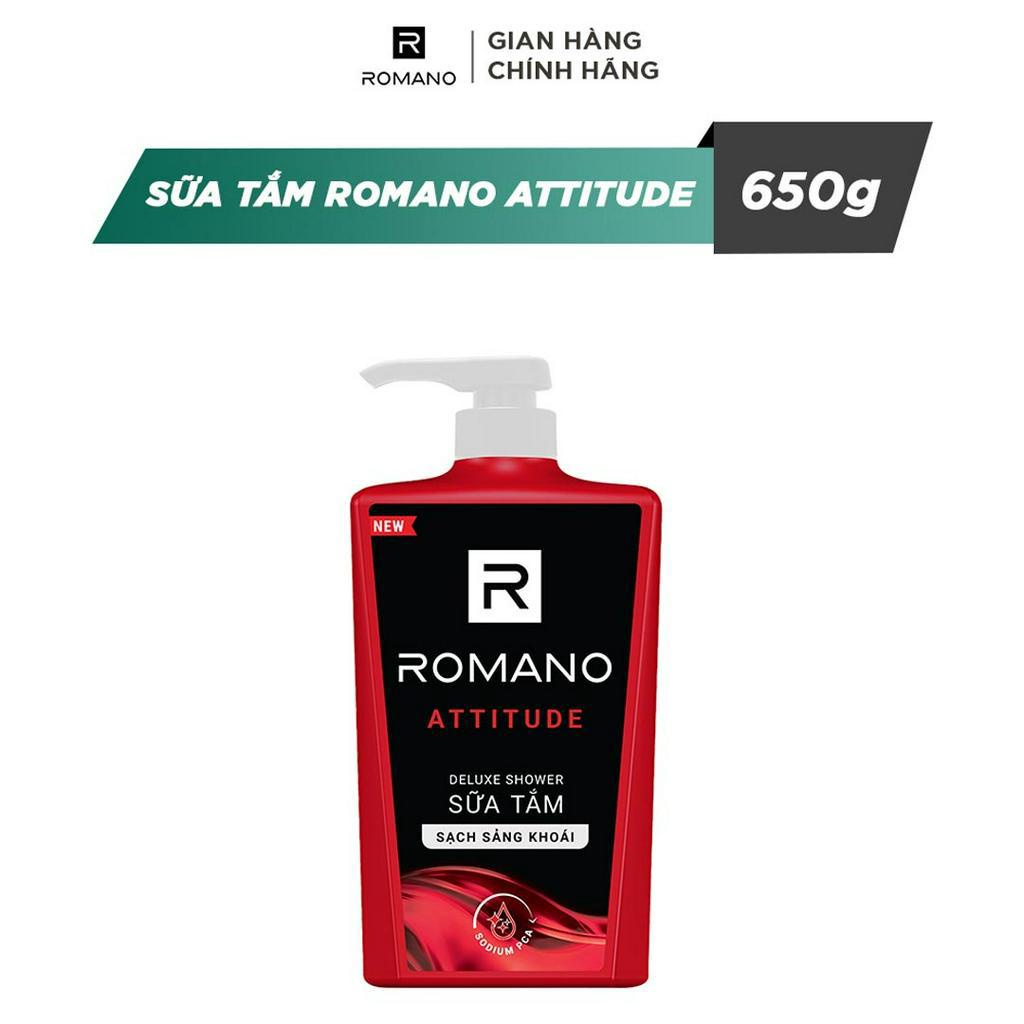 Sữa Tắm Romano Hương Nước Hoa 650g Hasaki Sản Phẩm Chính Hãng