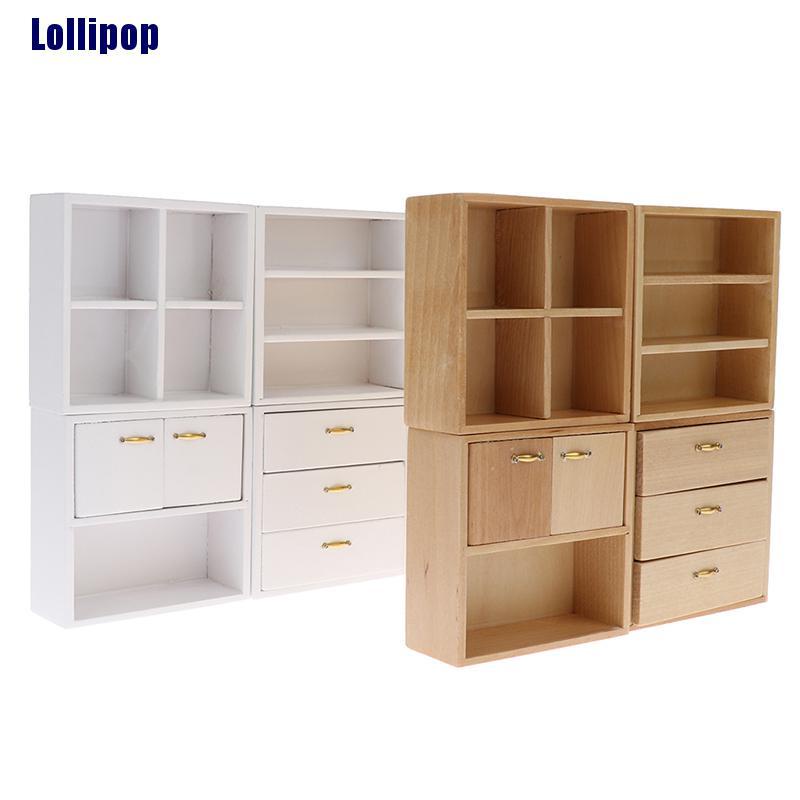 Tủ Gỗ Mini Tỉ Lệ 1: 12 Trang Trí Nhà Búp Bê