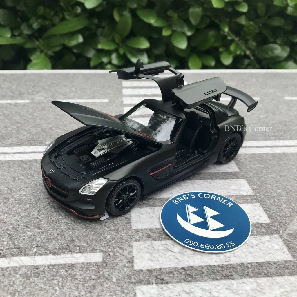 Mô hình xe 1:32 Mercedes SLS hãng JIAYE