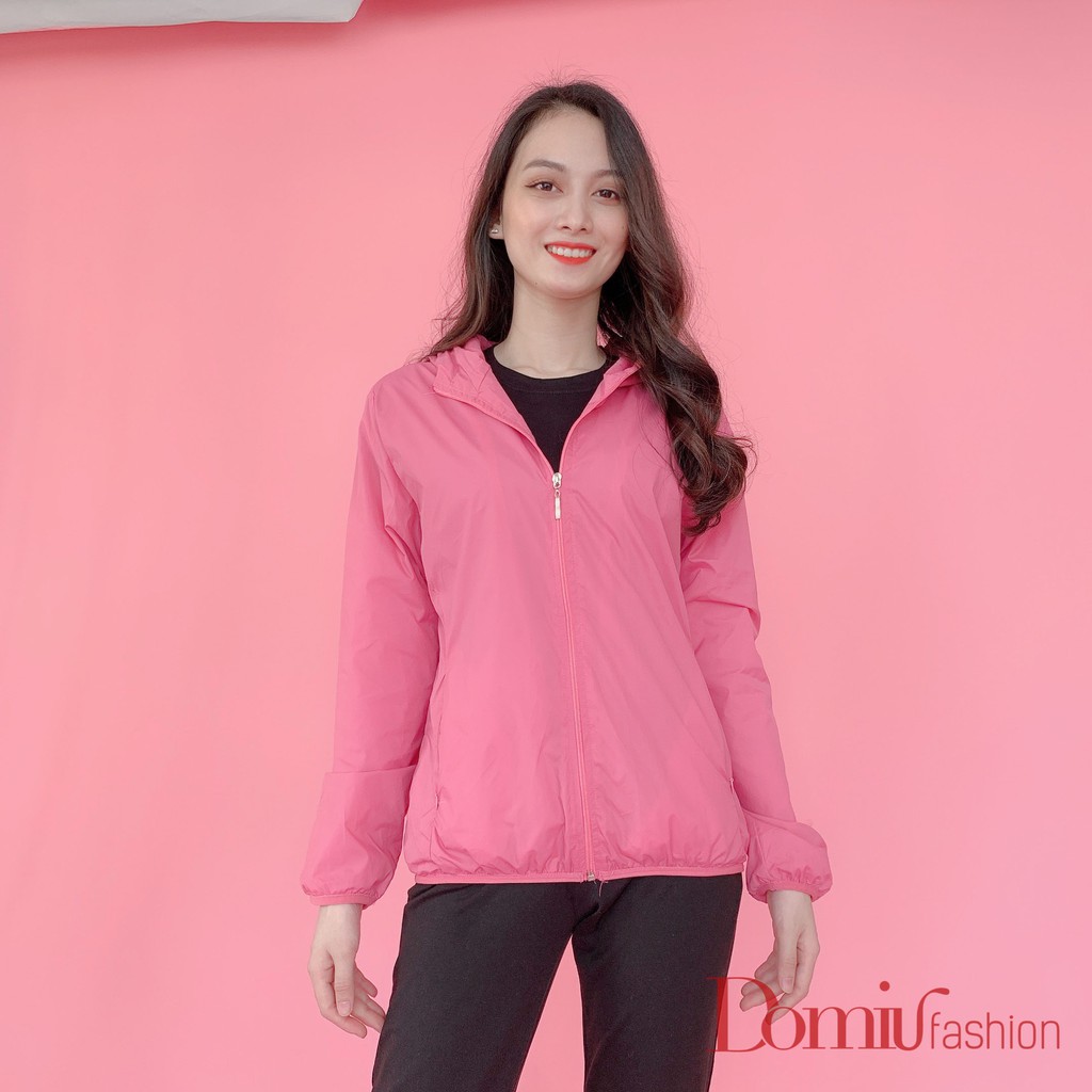 [Mã FAMARAL2 giảm 10K đơn 50K] Áo Gió Nữ 2 Lớp Lót Lưới Siêu Phẩm Chống Nước Mùa Lạnh