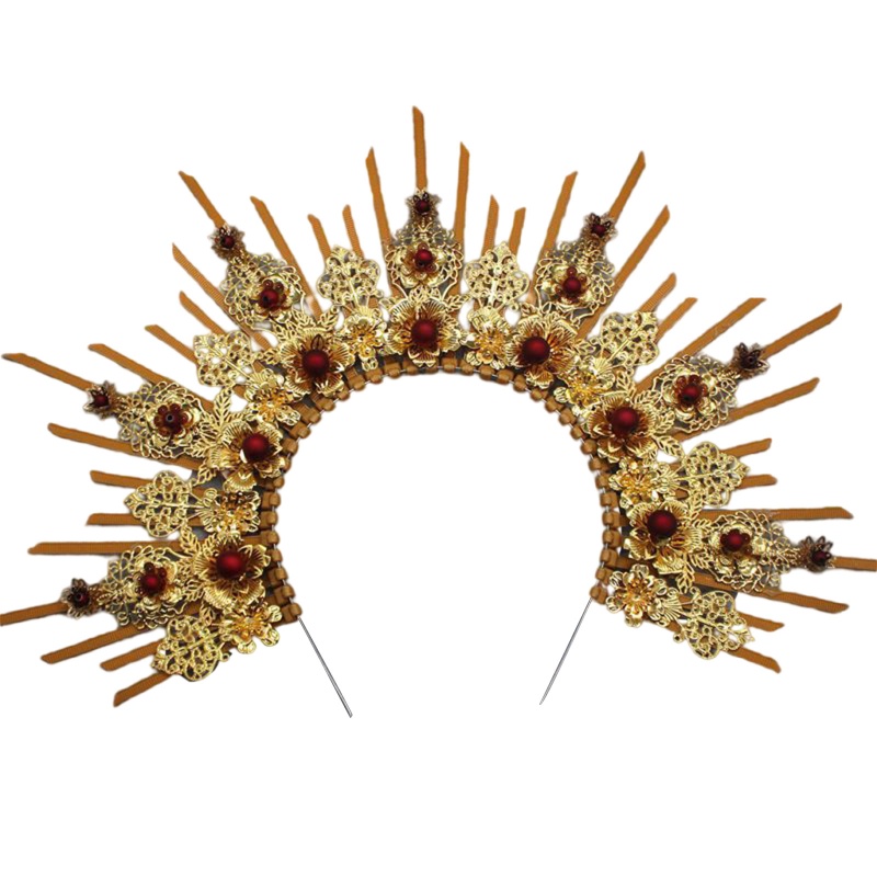 Băng Đô Cài Tóc Hóa Trang Thiên Thần Halo Mừng Năm Mới Cho Bé Gái