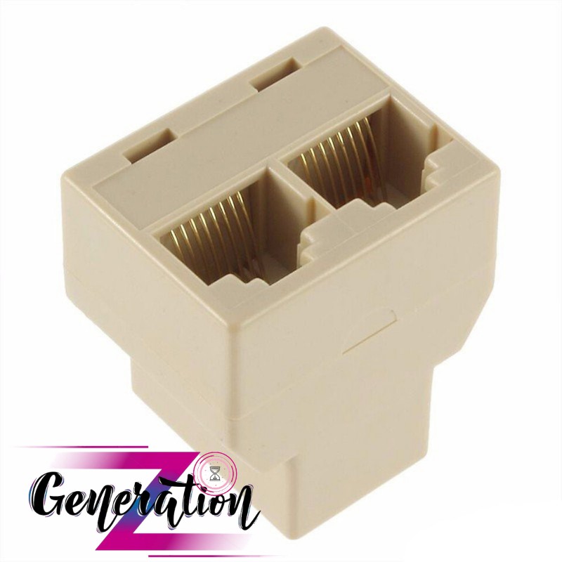 Đầu Nối Dây Mạng RJ45 chia 1 ra 2