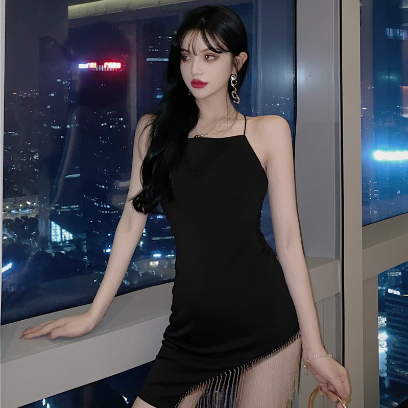 Đầm nữ dáng ôm hai dây mini  Emilyshop