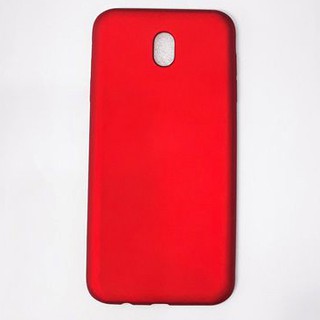 Samsung J7 Pro Ốp Lưng Dẻo Silicon Đỏ Nhung Mịn