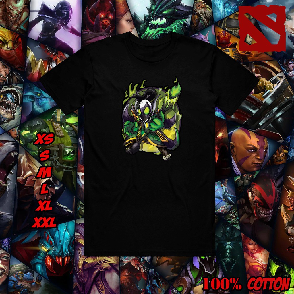 Mẫu áo thun in DOTA 2 Defense Of The Ancient Rubick The Grand Magus Chibi Art Gamer Gaming   độc đẹp giá rẻ