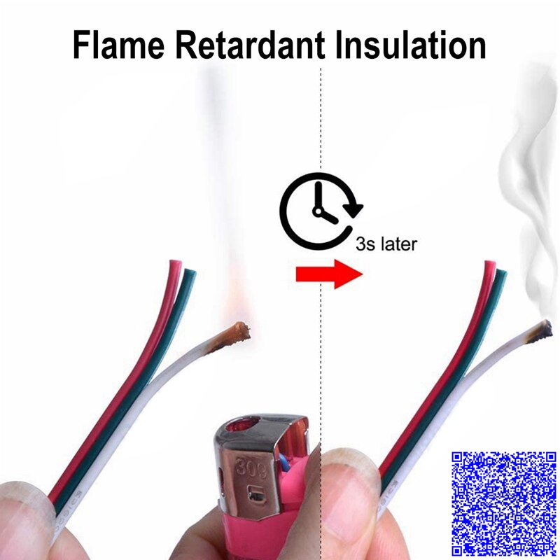 DÂY ĐIỆN 3 LÕI MẠ THIẾC 3PIN  CHỐNG OXY HÓA AWG22 AWG20 AWG18 DÙNG CHO LED FULL MÀU ARGB WS2812B WS2811 UCS1903