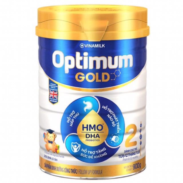 Sữa OPTIMUM GOLD MỚI số 2, 3 , 4 900g