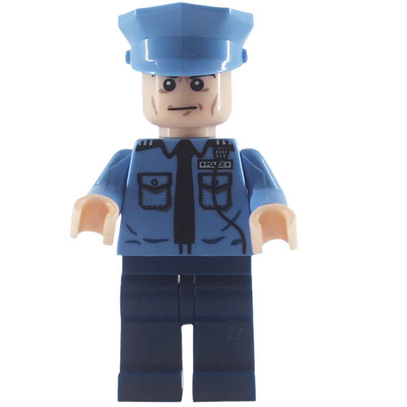Bộ Đồ Chơi Xếp Hình Cảnh Sát Gồm 8 Mảnh Ghép Tương Thích Với Lego Làm Quà Tặng Giáo Dục Cho Bé Hàng Mới Về