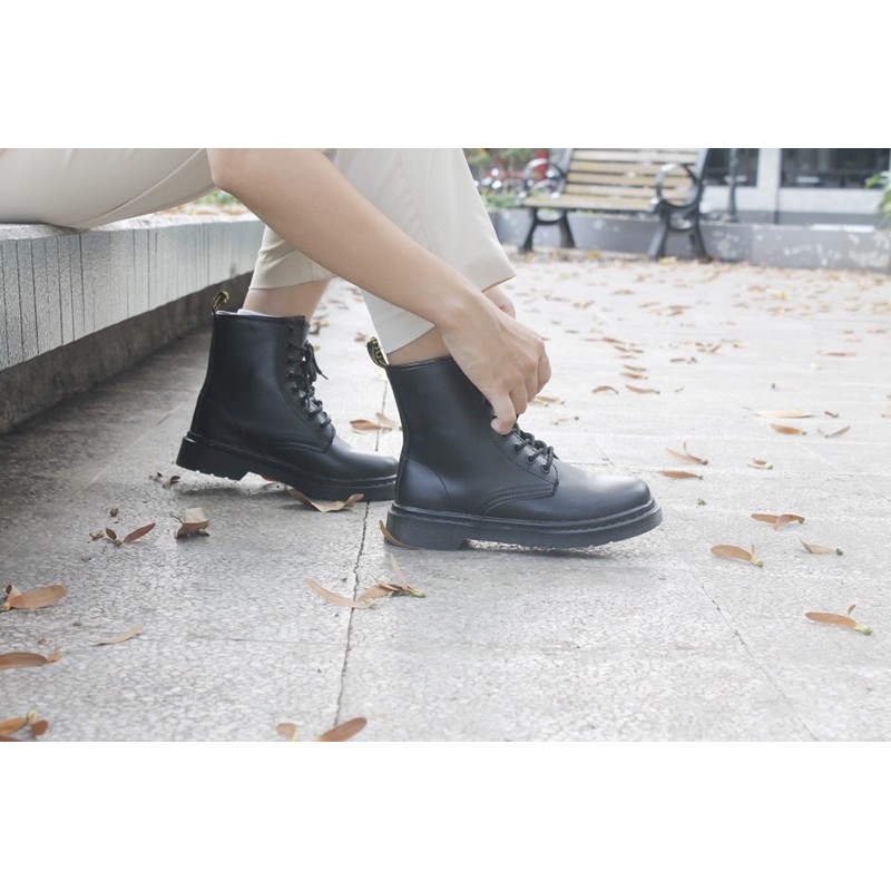 Giày boots đen Dr FULL BLACK | BigBuy360 - bigbuy360.vn