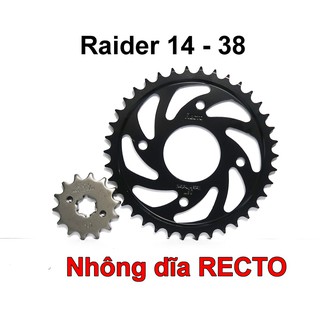 Nhông sên dĩa Recto Raider / Satria
