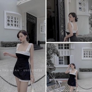 set áo hai dây kèm quần ( váy )