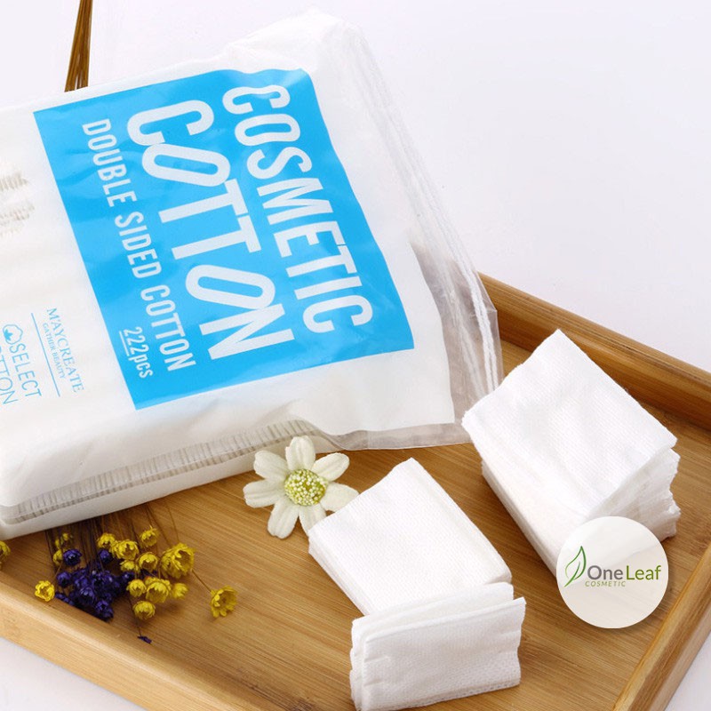 Bông tẩy trang MayCreate 222 miếng  OL001