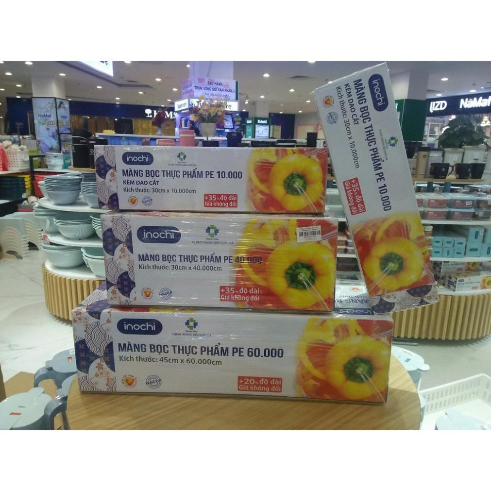 Màng bọc thực phẩm nhựa PE size 30 x 10.000 Inochi