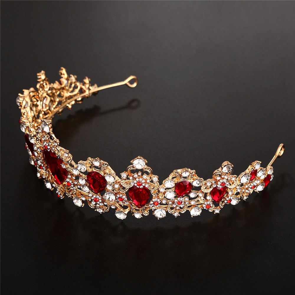 Vương miện công chúa 3 màu tùy chọn phong cách cổ điển