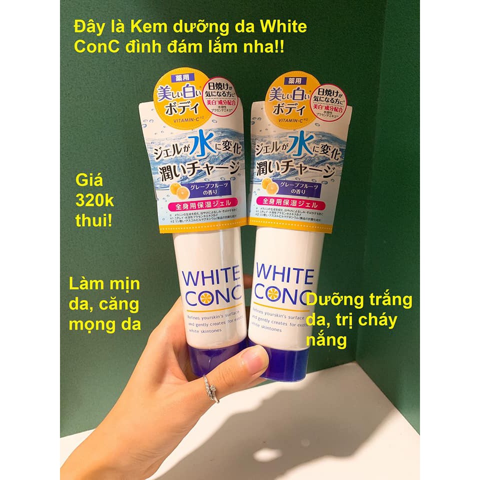 Bộ dưỡng trắng da lên tone White Conc Nhật Bản