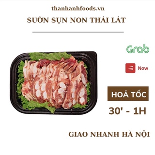 Sườn sụn non thái lát nhúng lẩu