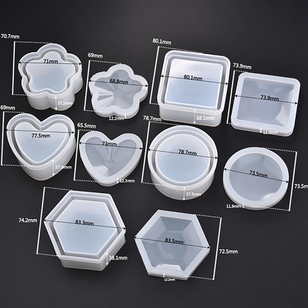 Khuôn Silicone Làm Bánh DIY Tiện Dụng|Khuôn Làm Trang Sức Bằng Resin UV