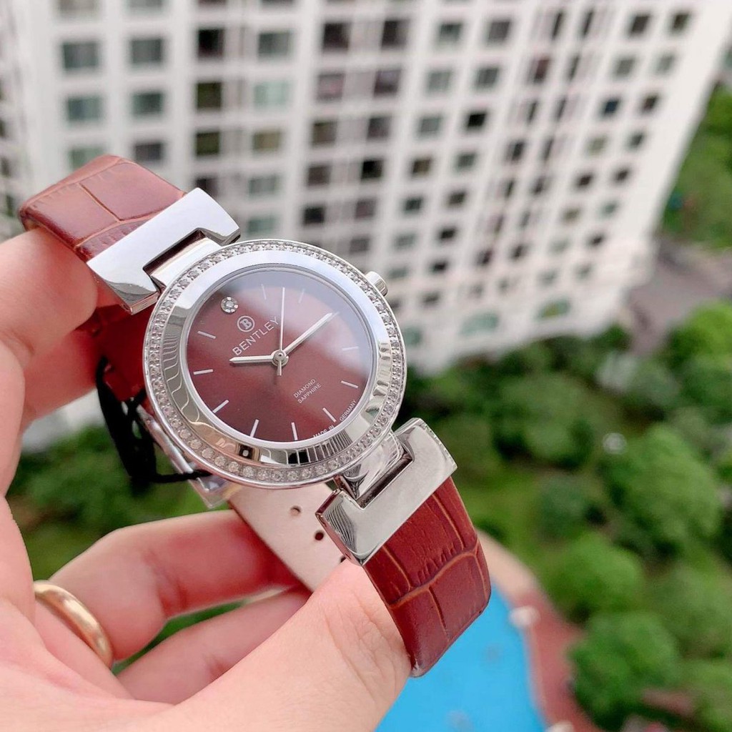 Đồng hồ nữ dây da Bentley BL1858 BL1858-102 BL1858-102LWDD