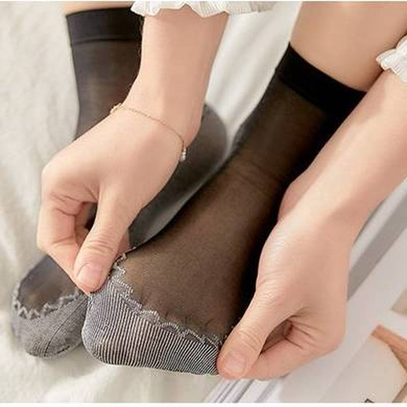 Vớ nữ đáy cotton mềm mại thoáng khí chống trượt chống rách
