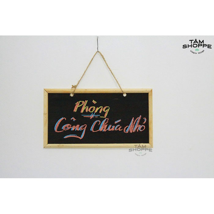 Bảng đen viết phấn treo cửa số 12