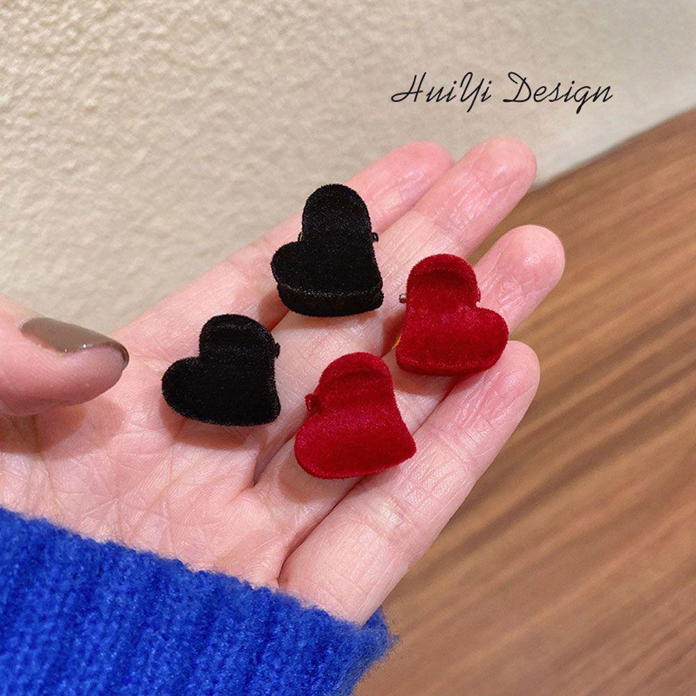 Kẹp Tóc Nhung Mini Dễ Thương Cho Bé Gái