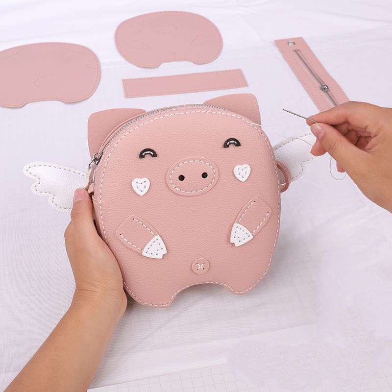 [CÓ ẢNH THẬT] TÚI HANDMADE TỰ LÀM PIG ANGLE ❤