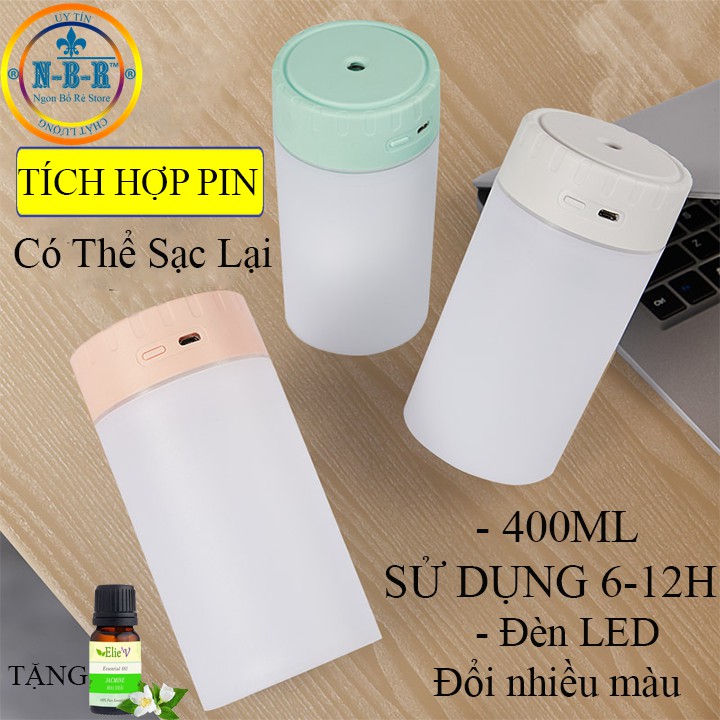 Máy Phun Sương Mini 400 ML,Máy Khuếch Tán Tinh Dầu Khử Mùi Ô Tô,Thiết Kế Nhỏ Gọn,Tinh Tế