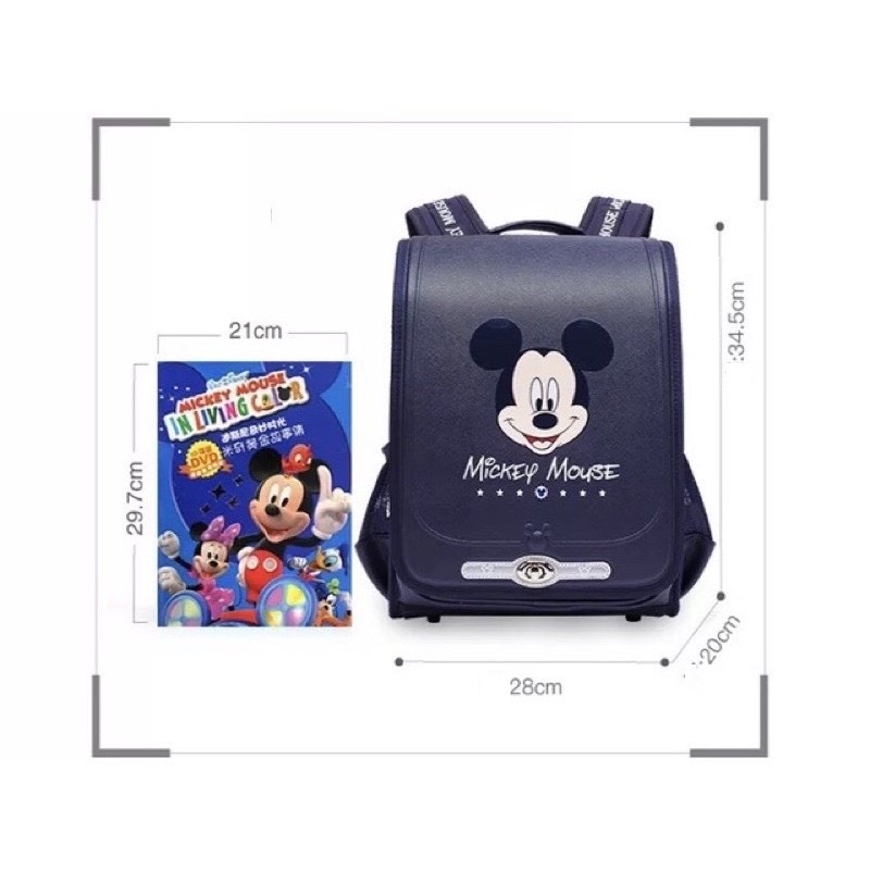 Balo chống gù lưng cho bé tiểu học Disney Hellokitty  chống thấm nước từ lớp 1-5  SAVAKIDS
