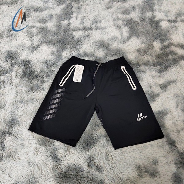 Quần short thể thao nam khóa kéo - Quần thun lạnh co giãn mát mẻ | BigBuy360 - bigbuy360.vn