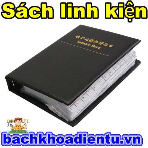 [Mã 252ELSALE hoàn 7% đơn 300K] Sách điện trở dán cho dân sửa chữa điện tử.