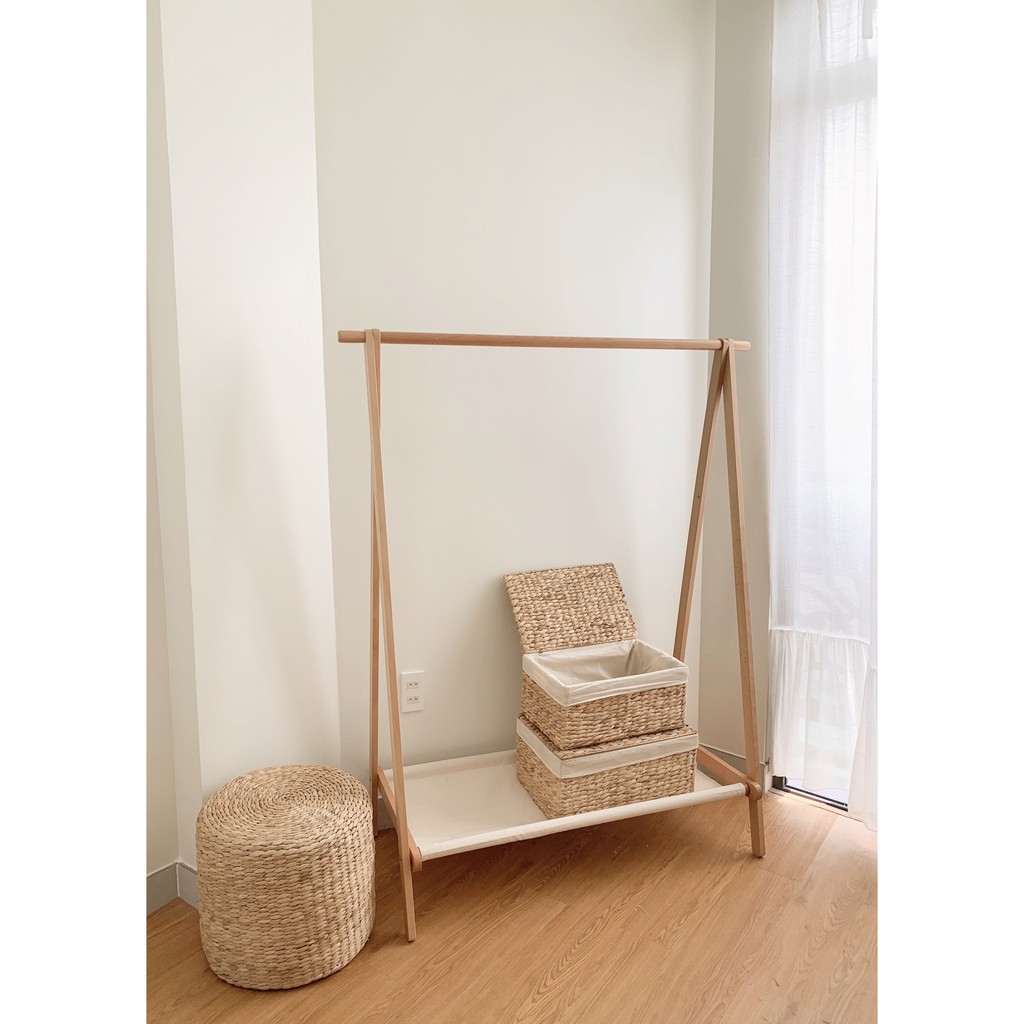 Giá treo quân áo vải bố