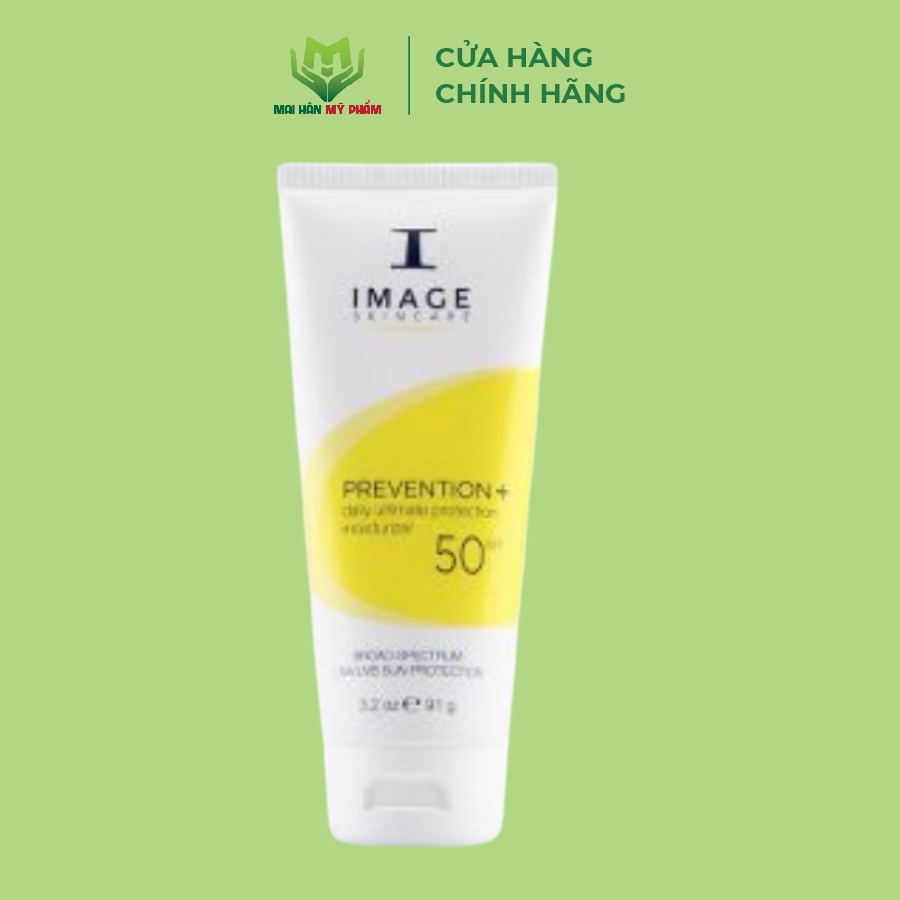 Kem chống nắng Image Skincare Prevention+ Daily Ultimate Protection Moisturizer SPF50+ cho da hỗn hợp - 91g