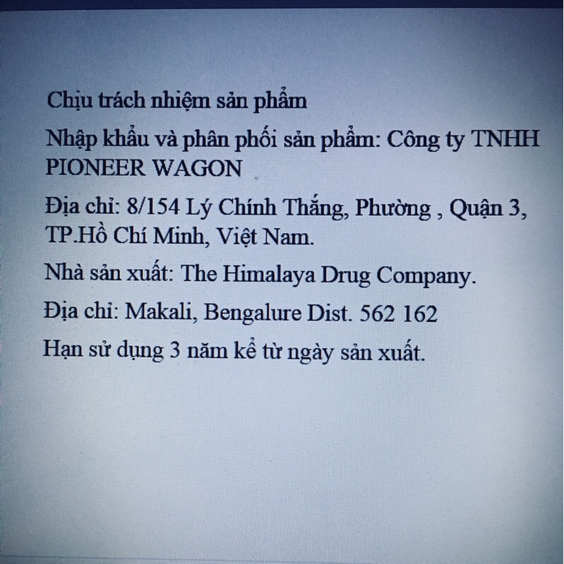 Son dưỡng môi chiết xuất cà rốt và mầm lúa mạch Himalaya Lip Balm 10g