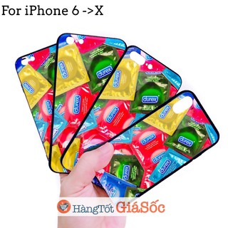 [FREESHIP 99K TOÀN QUỐC]  Ốp lưng BCS Durex cho iPhone 6->XS (ốp iphone durex, hangtotgiasoc)