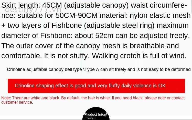 Chân váy lót phong cách lolita thời trang đáng yêu cho nữ