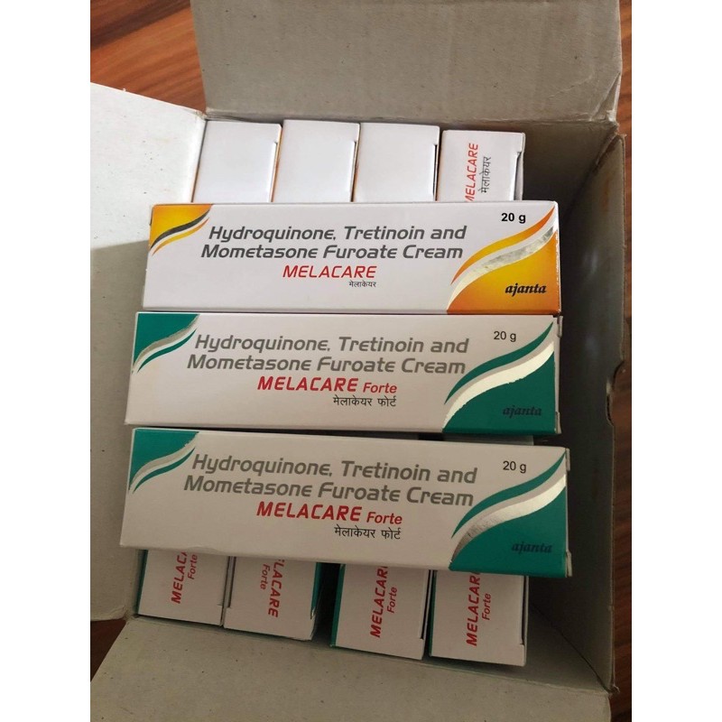 Kem nám, tàn nhan, đồi mồi Hydroquinone Melacare.