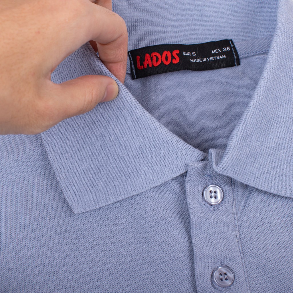 Áo thun polo trơn cao cấp Lados - 29043 - chất thun dày mềm, co giãn tốt | BigBuy360 - bigbuy360.vn