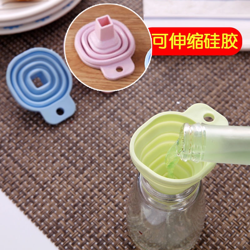 Phễu Silicone Mini có thể gấp gọn tiện dụng