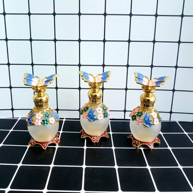 Chai dubai 20ml - vỏ chai chiết tinh dầu