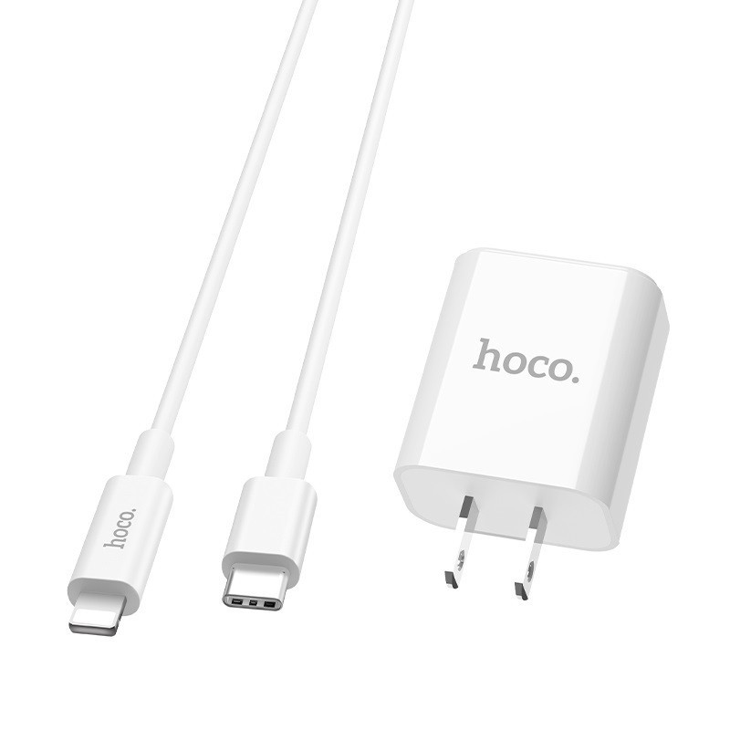 [Mã ELFLASH5 giảm 20K đơn 50K] [ Chính Hãng] Bộ sạc nhanh cho Iphone Hoco C71A (hỗ trợ sạc nhanh 18w)