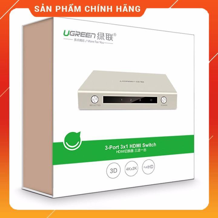 Bộ cha HDMI 3 vào 1 hỗ trợ 4K*2K UGREEN dailyphukien