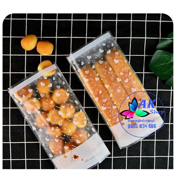 2132.031 SET 10 TÚI GÓI BÁNH QUY 14*24