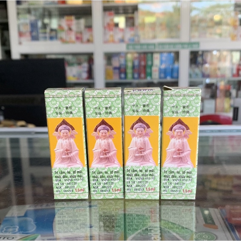 Dầu gió Phật Linh 1.5ml và 5ml