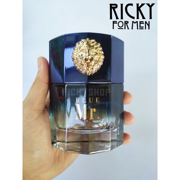 Nước Hoa Nam Chính Hãng Đầu Sư Tử BLUE DARK Mr SELLION 100Ml