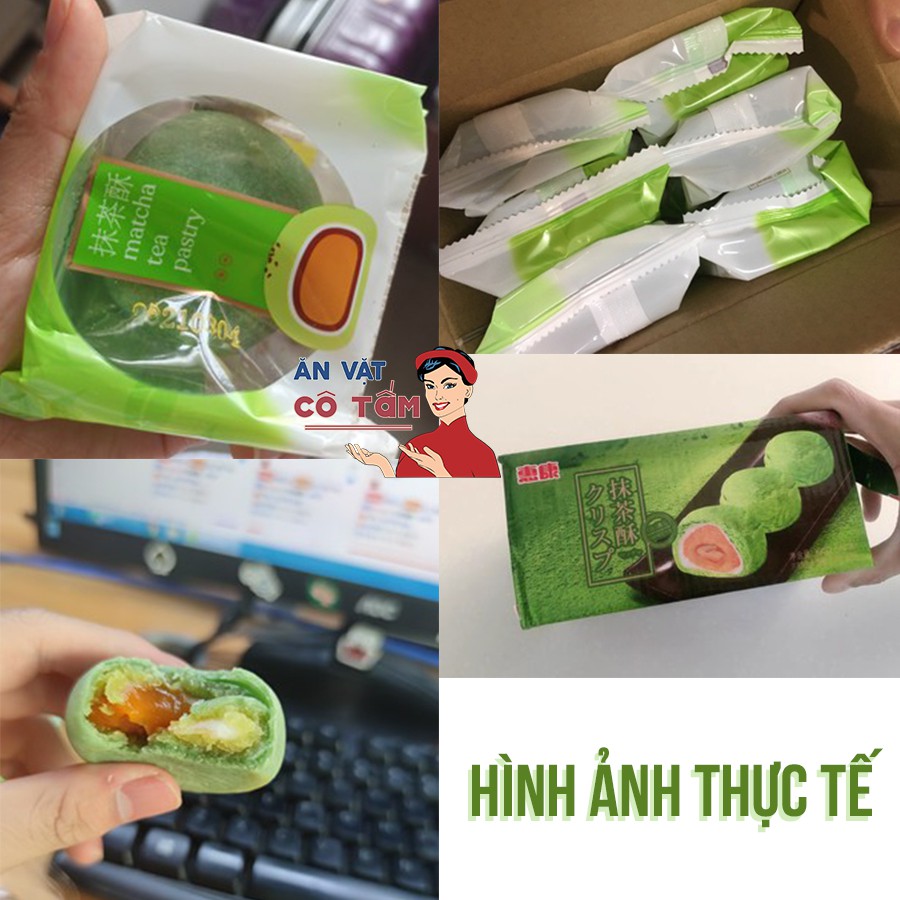 🌟SHOP KHUYÊN DÙNG🌟 BÁNH MATCHA TRÀ XANH TRỨNG MUỐI TAN CHẢY mềm dẻo thơm hàng cao cấp nội địa chính hãng