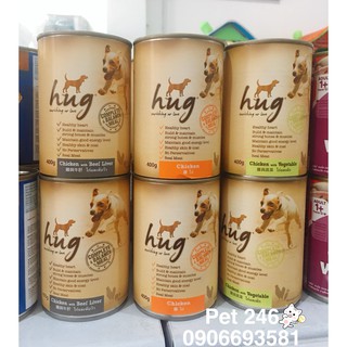 (SIÊU TỐC)6 lon Pate dành cho Chó Hug 400g