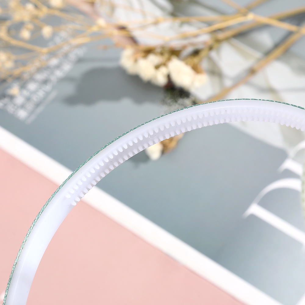 Băng đô Haimeikang chống trượt đính nơ họa tiết chấm bi thời trang Hàn Quốc dễ thương cho bé gái